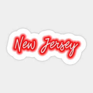 New Jersey Sticker